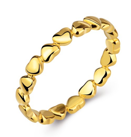 Heart Chain Ring