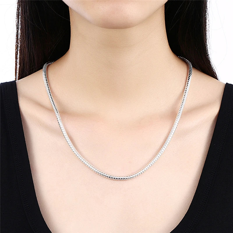Snake Chain Necklace - Island Of Jewels