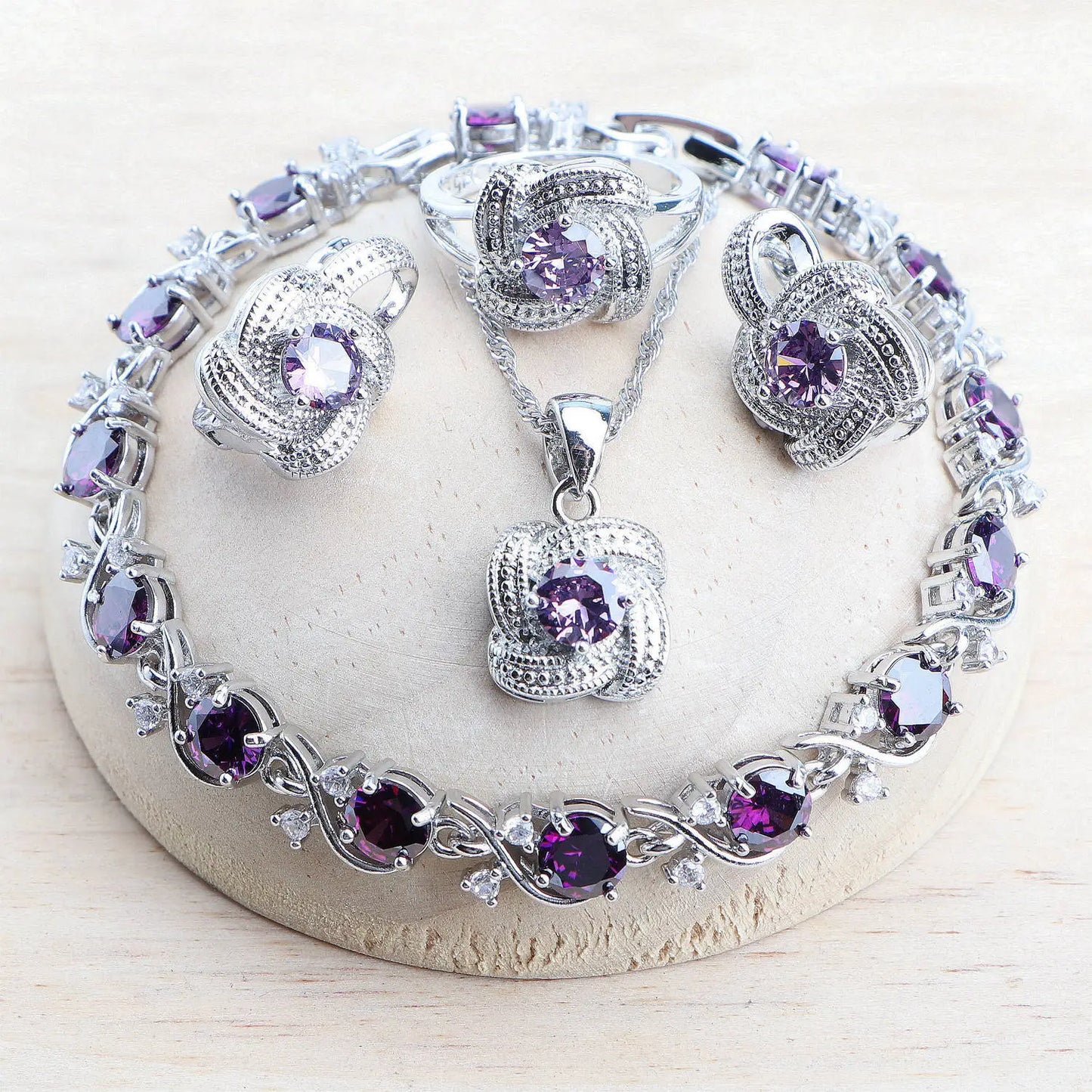 Zirconia Women Jewellery Set - Island Of Jewels