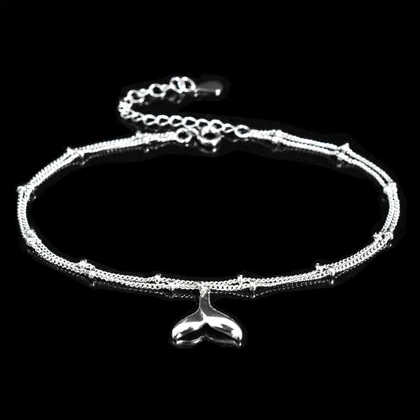 Dolphin Fin Anklet - Island Of Jewels