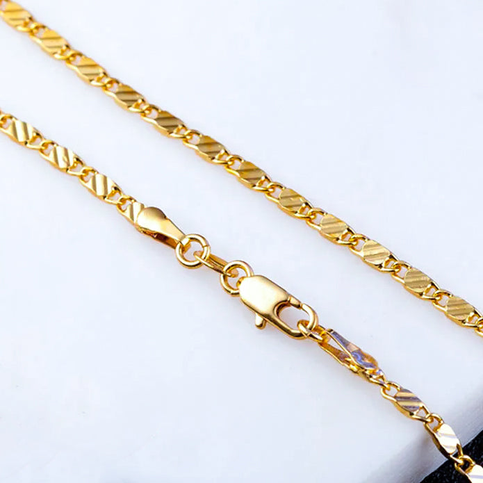 Gold Charm Chain Necklace - Island Of Jewels