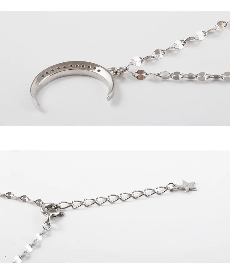 Moon Pendant Anklet - Island Of Jewels