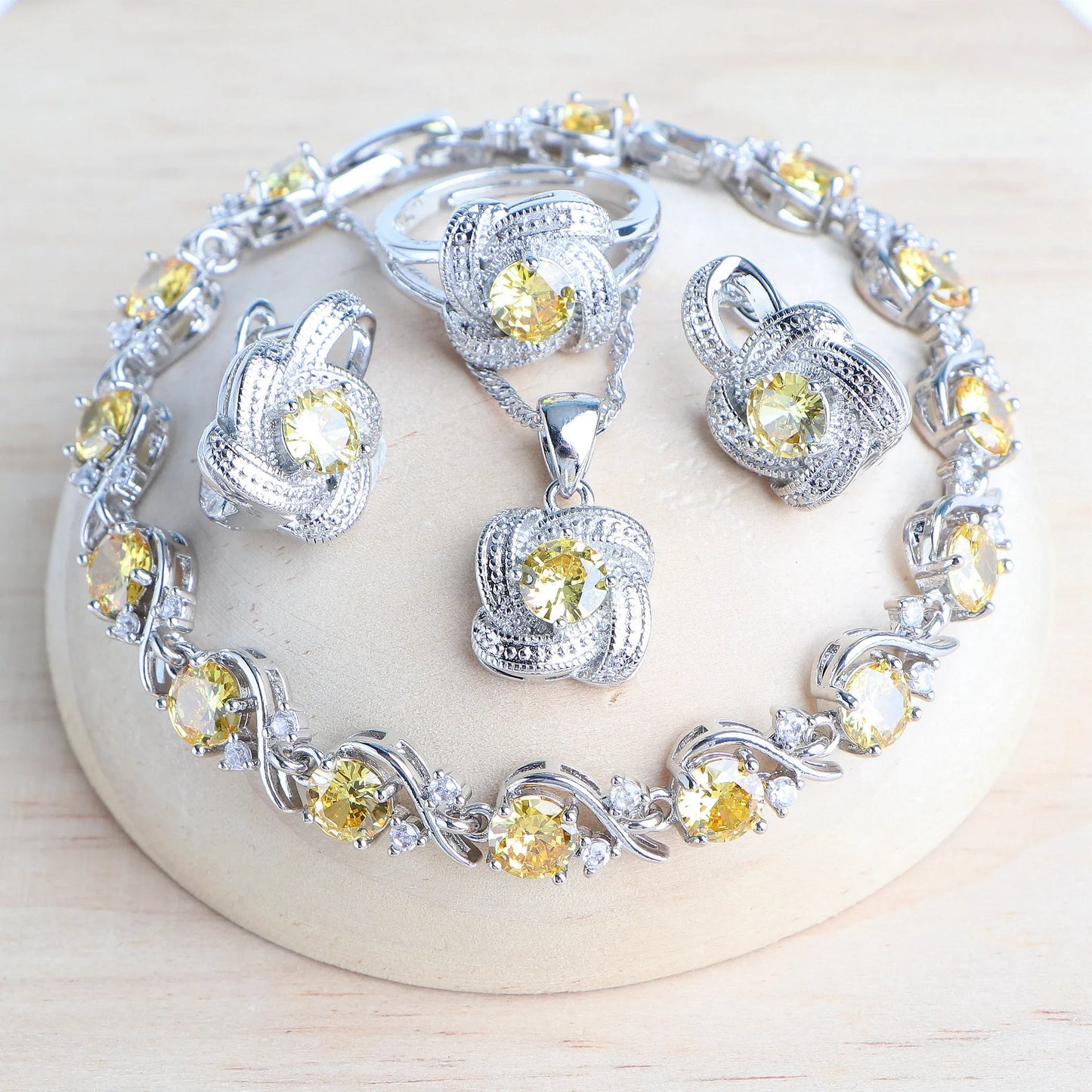 Zirconia Women Jewellery Set - Island Of Jewels