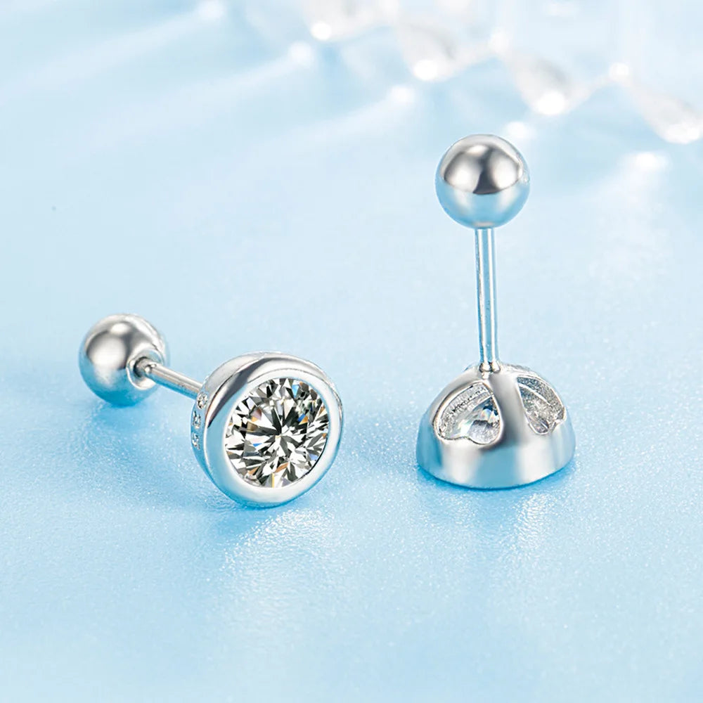 Crystal Stud Earrings - Island Of Jewels