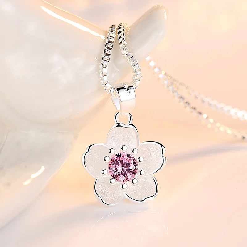 Cherry Blossom Necklace - Island Of Jewels
