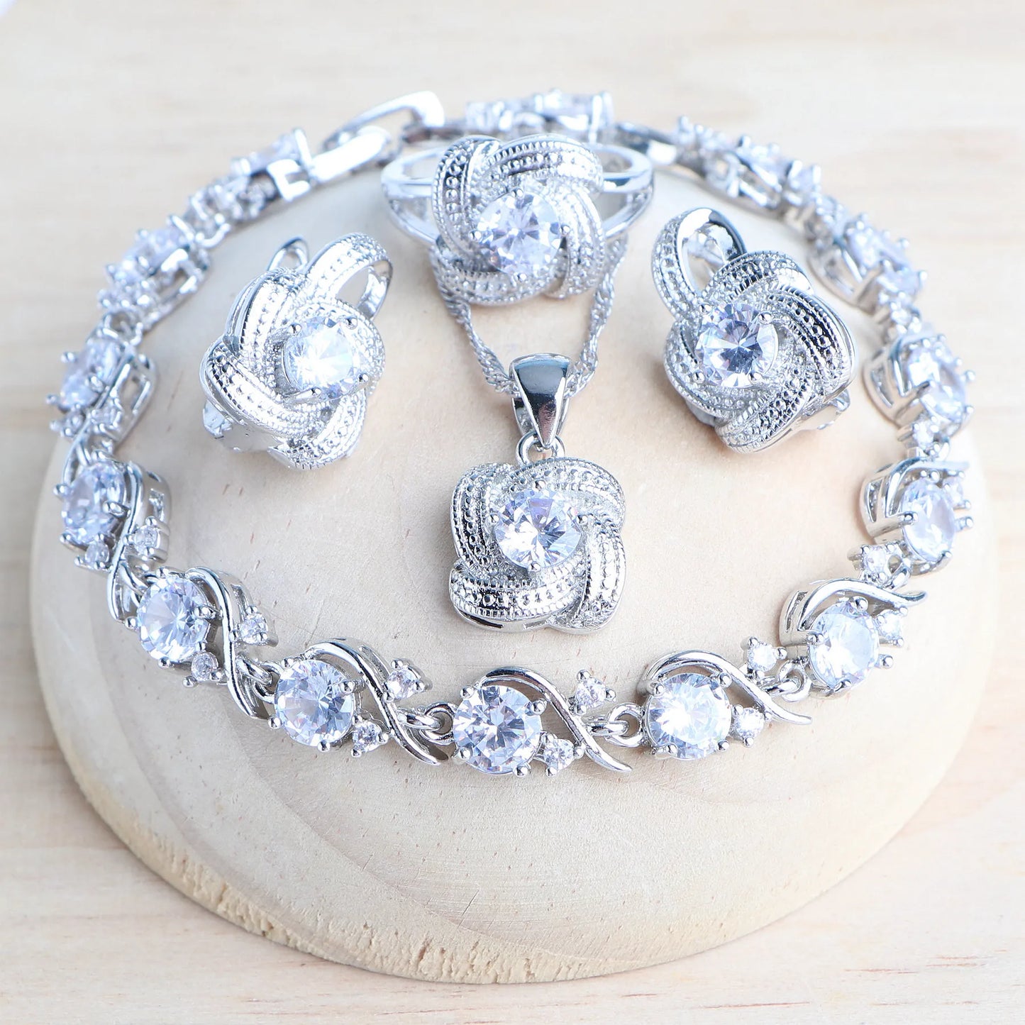 Zirconia Women Jewellery Set - Island Of Jewels