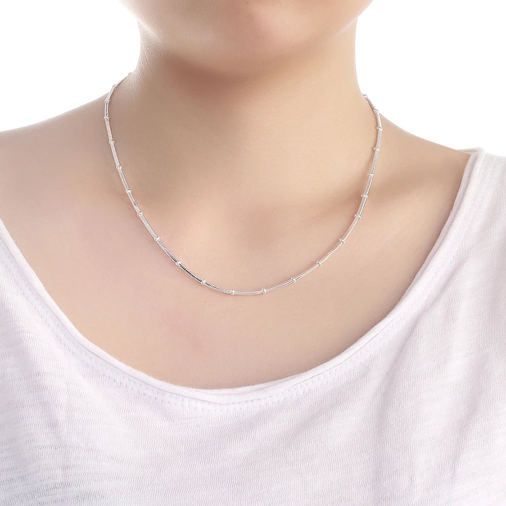Snake Chain Necklace - Island Of Jewels