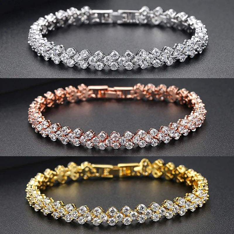 Zirconia Crystal Bracelet - Island Of Jewels