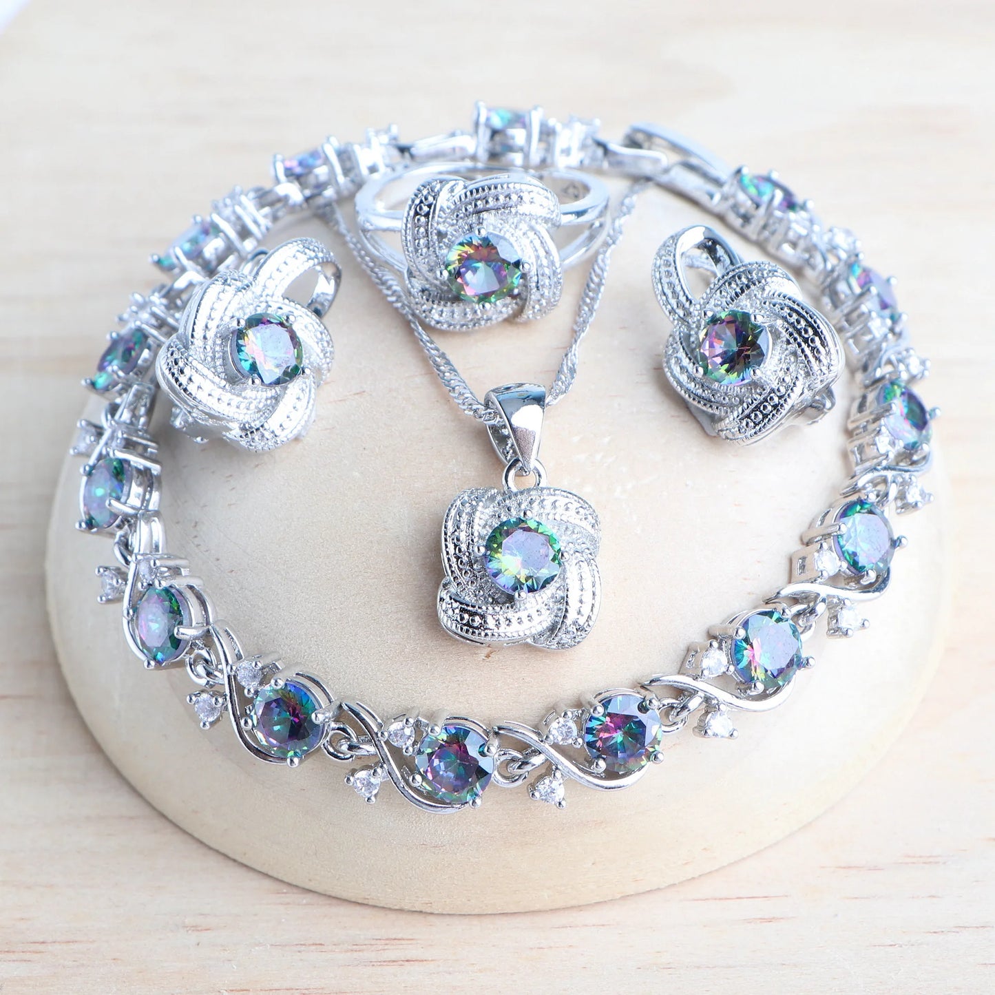 Zirconia Women Jewellery Set - Island Of Jewels