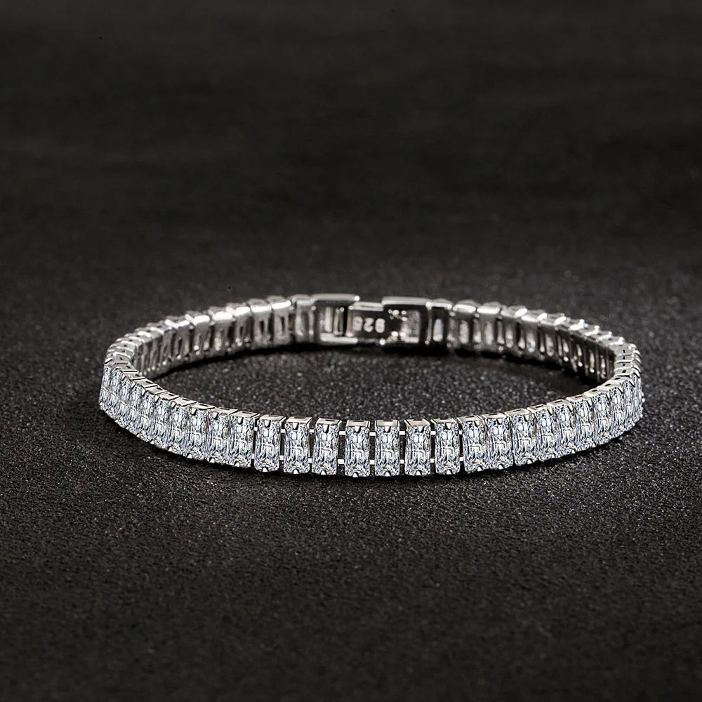 Double Layered Zircon Bracelet - Island Of Jewels