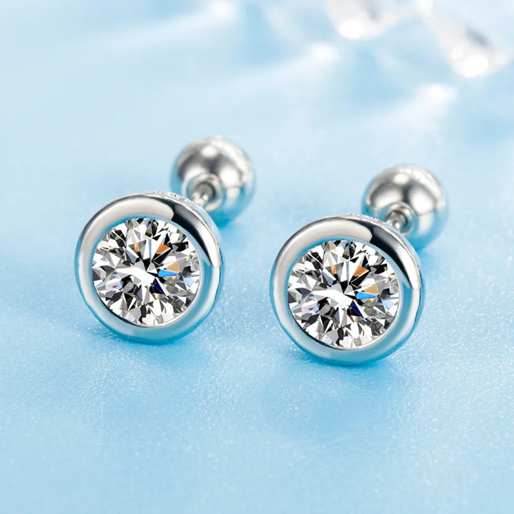 Crystal Stud Earrings - Island Of Jewels