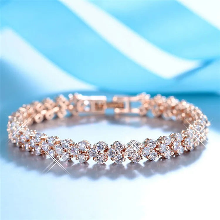 Zirconia Crystal Bracelet - Island Of Jewels