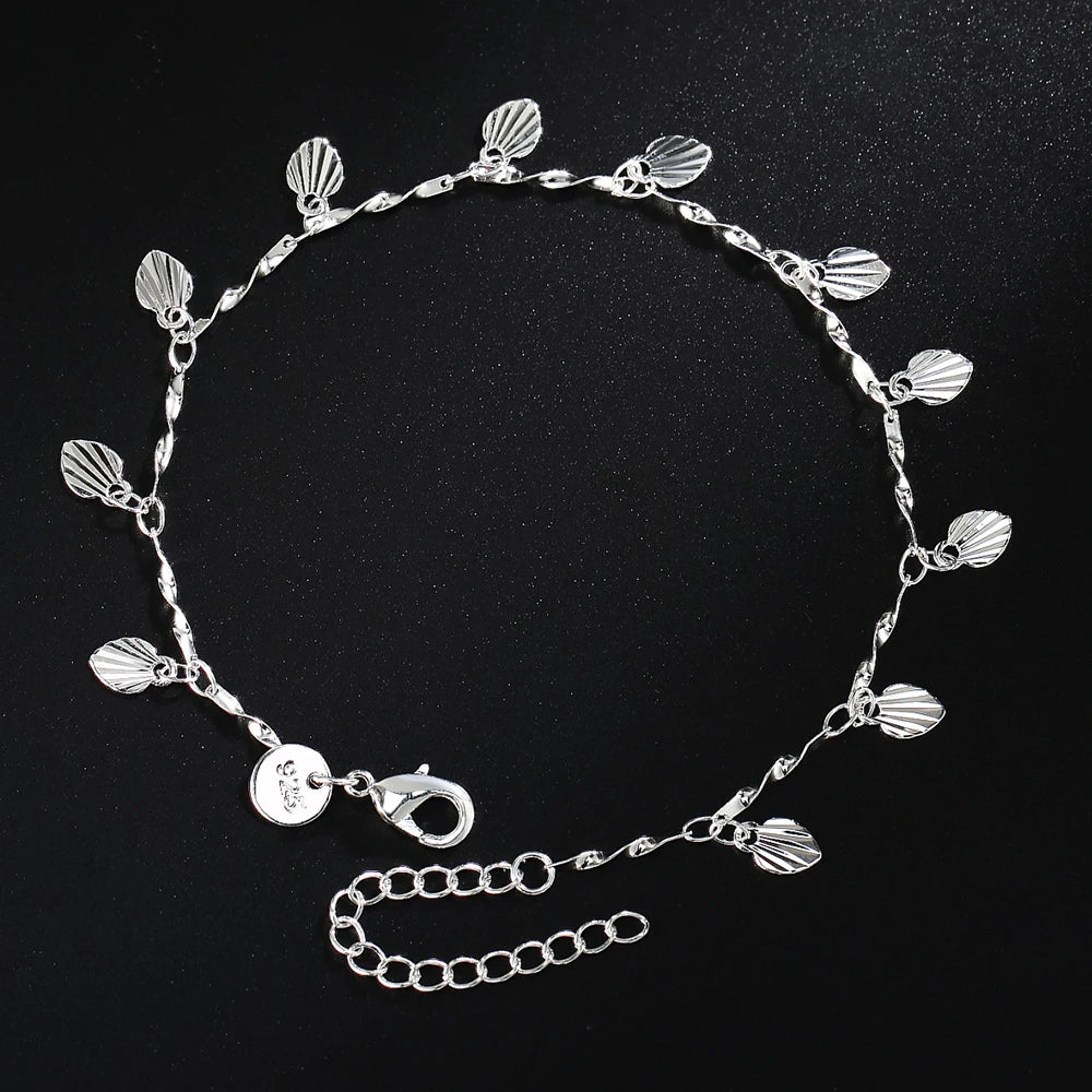 Shell Charm Anklet - Island Of Jewels