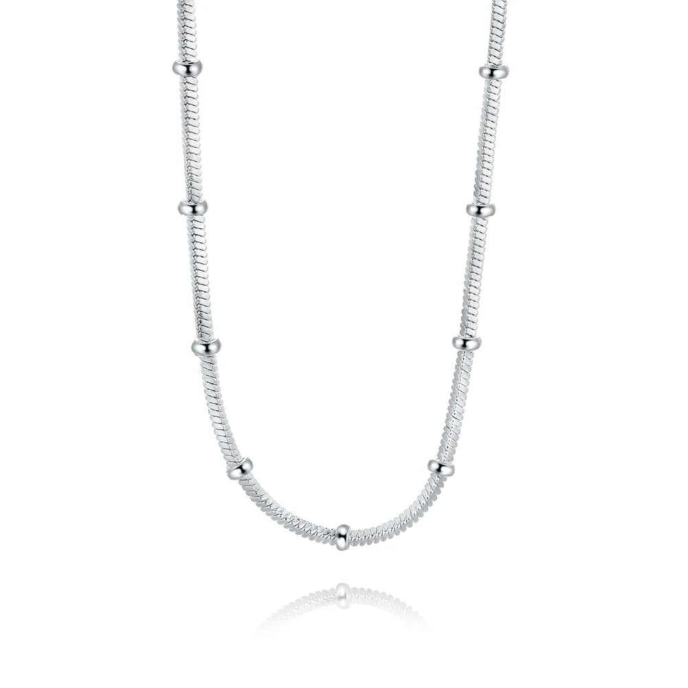 Snake Chain Necklace - Island Of Jewels