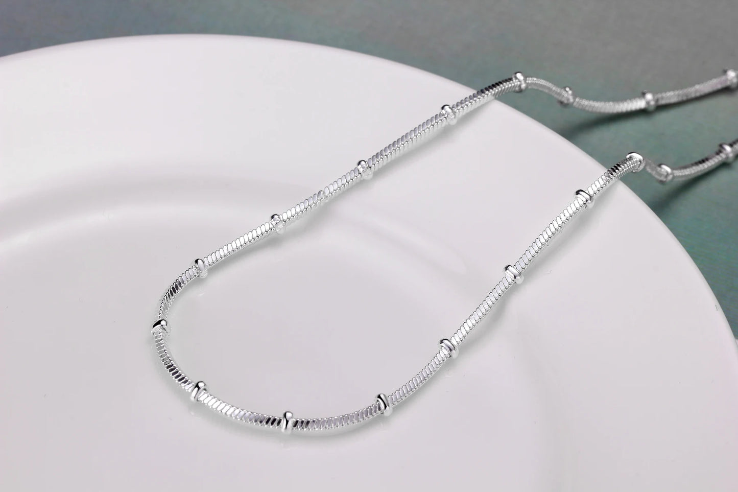Snake Chain Necklace - Island Of Jewels
