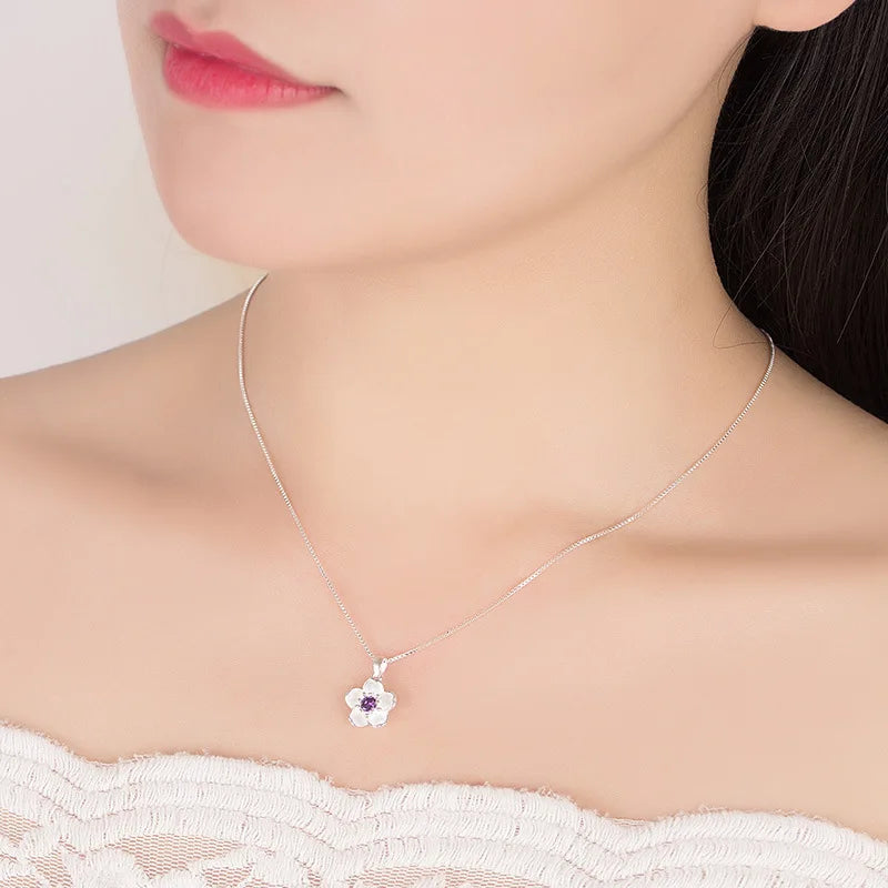 Cherry Blossom Necklace - Island Of Jewels