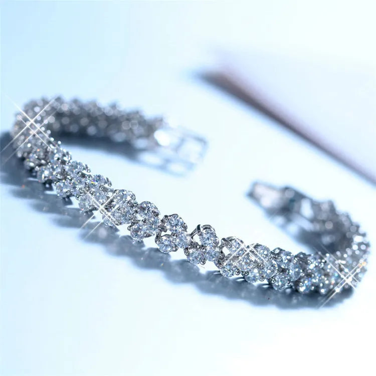 Zirconia Crystal Bracelet - Island Of Jewels