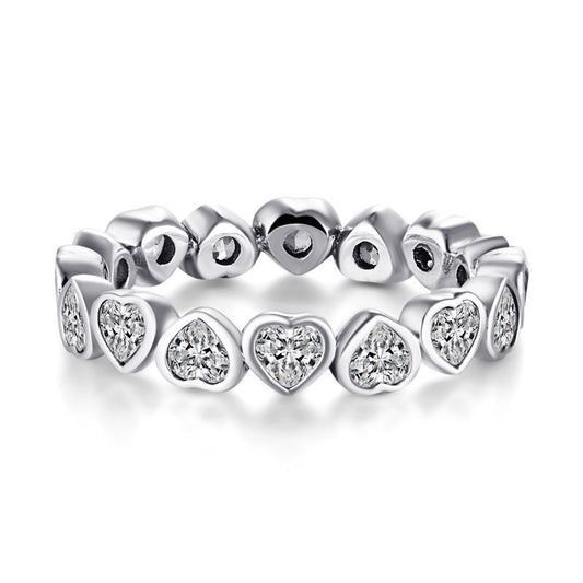 Heart Chain Ring - Island Of Jewels