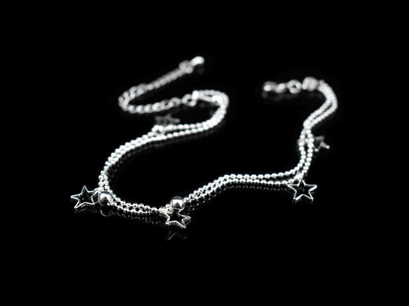 Star Pendant Anklet - Island Of Jewels