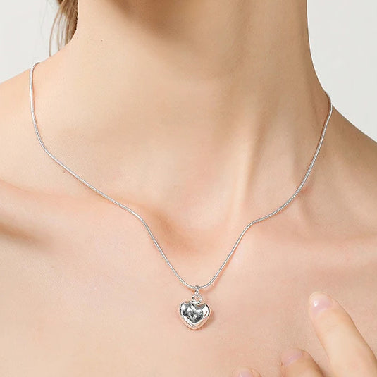 Love Heart Necklace - Island Of Jewels