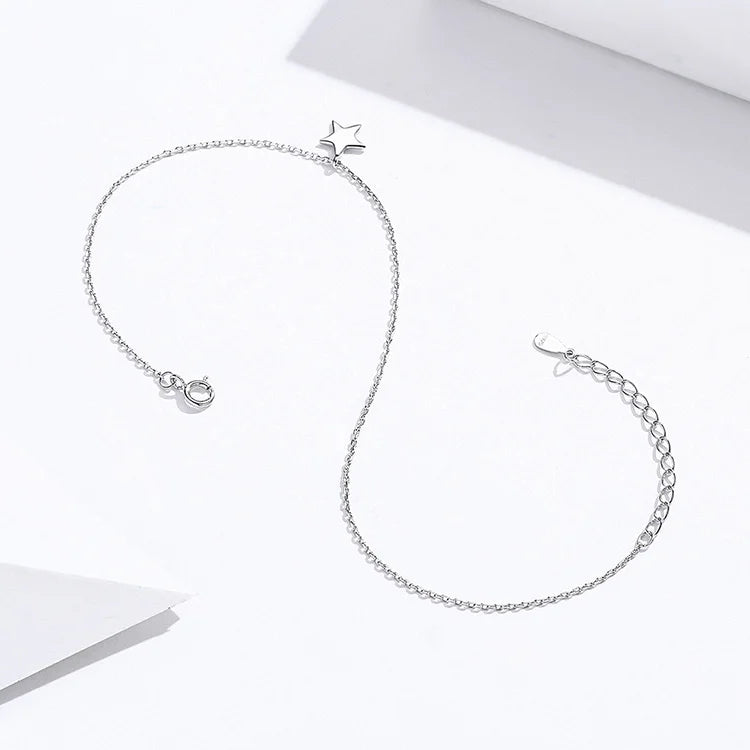 Star Pendant Anklet - Island Of Jewels