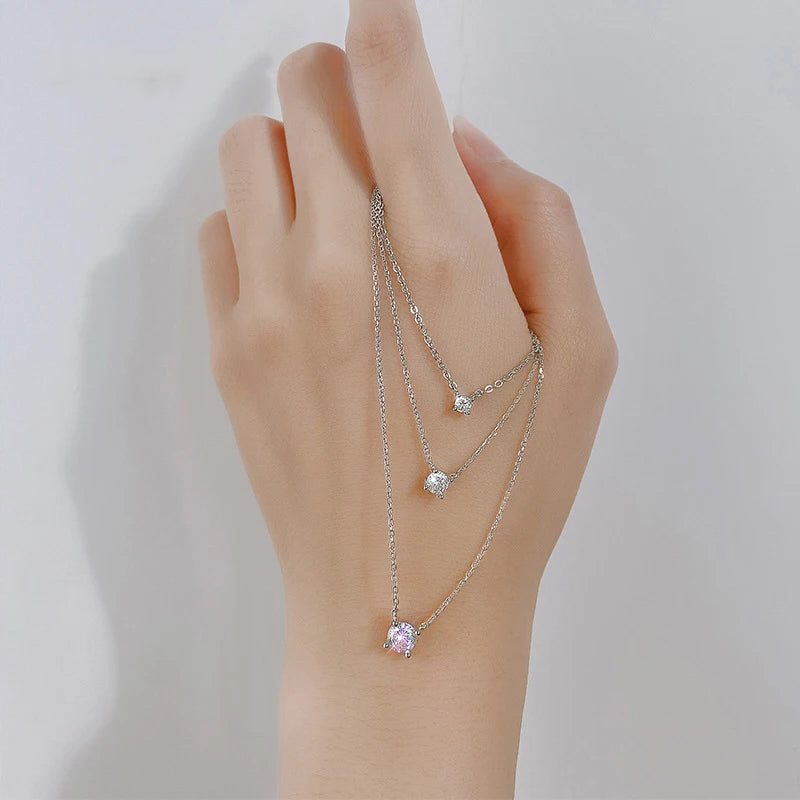 Zircon Pendant Necklace - Island Of Jewels