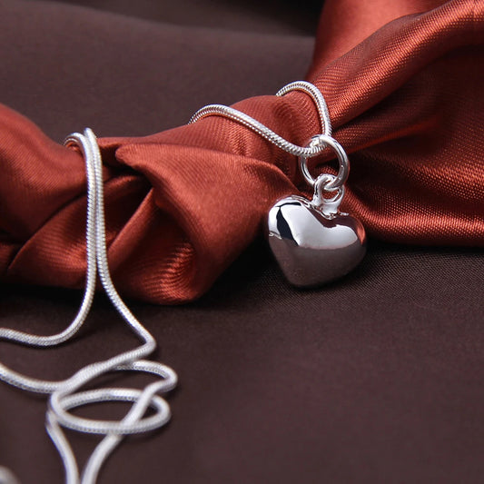Love Heart Necklace - Island Of Jewels