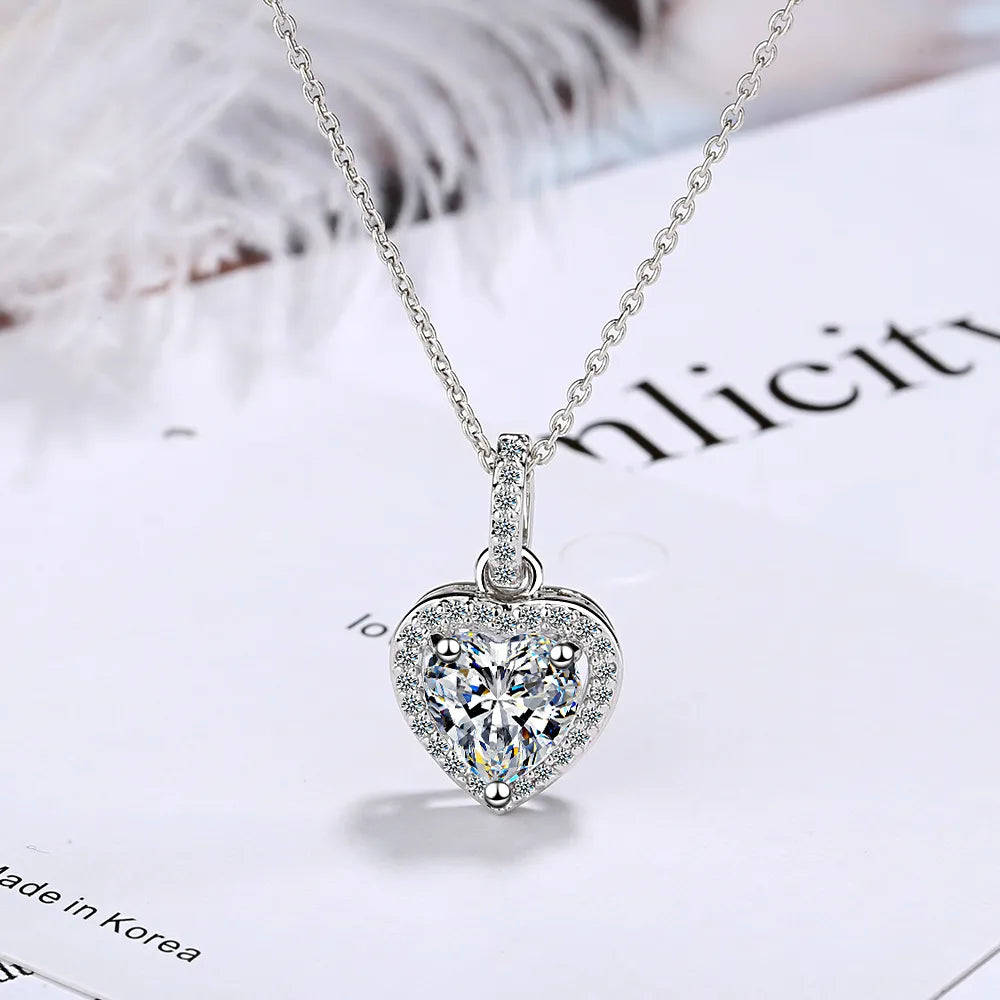 Heart Pendant Necklace - Island Of Jewels