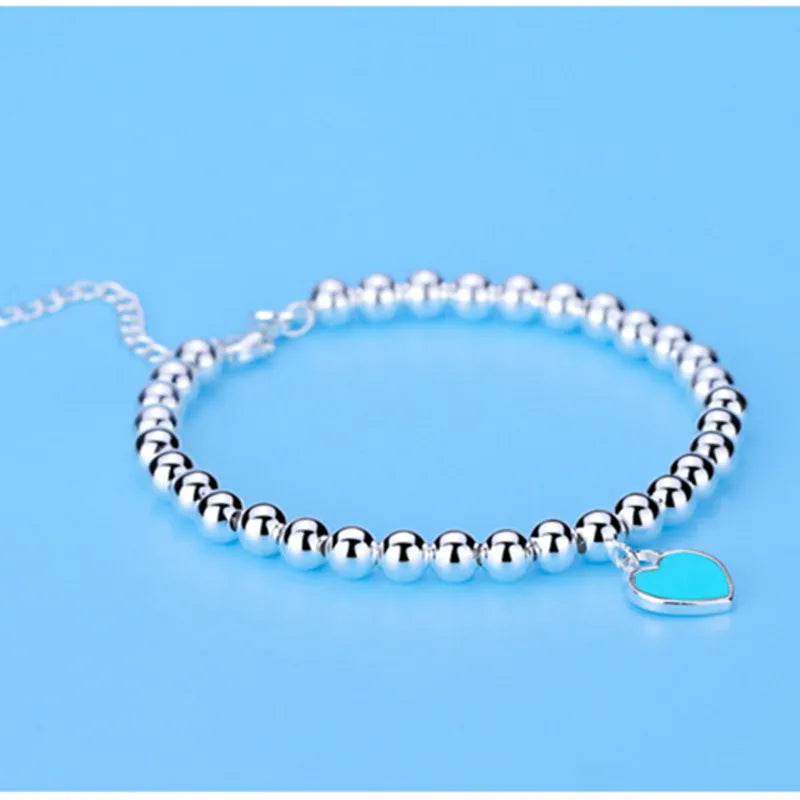 Heart Pendant Bracelet - Island Of Jewels