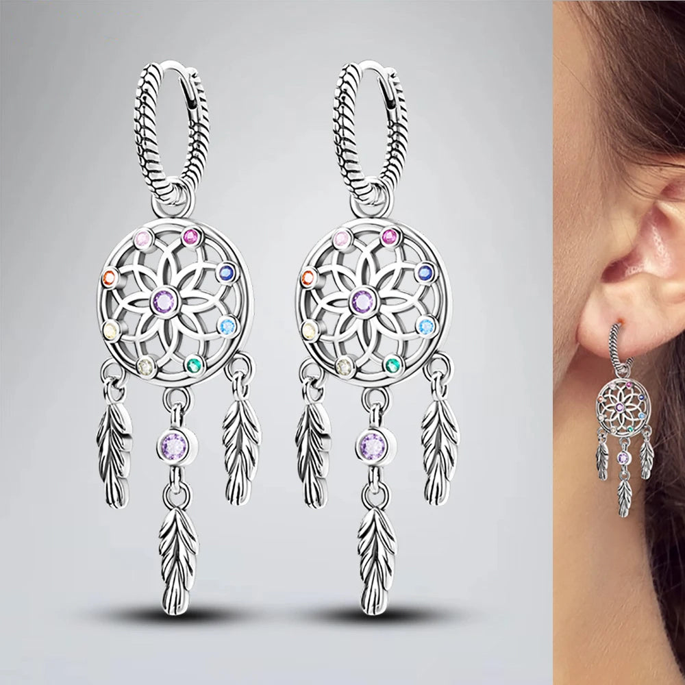 Dreamcatcher Earrings - Island Of Jewels