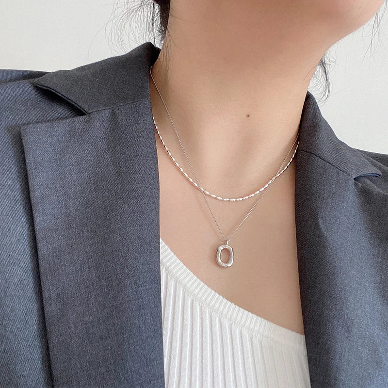 Collarbone Chain Necklace - Island Of Jewels