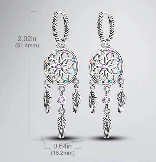 Dreamcatcher Earrings - Island Of Jewels