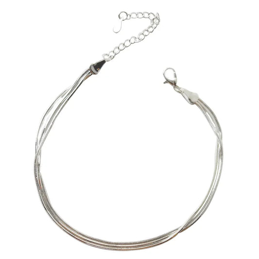 Three Strings Anklet - Island Of Jewels