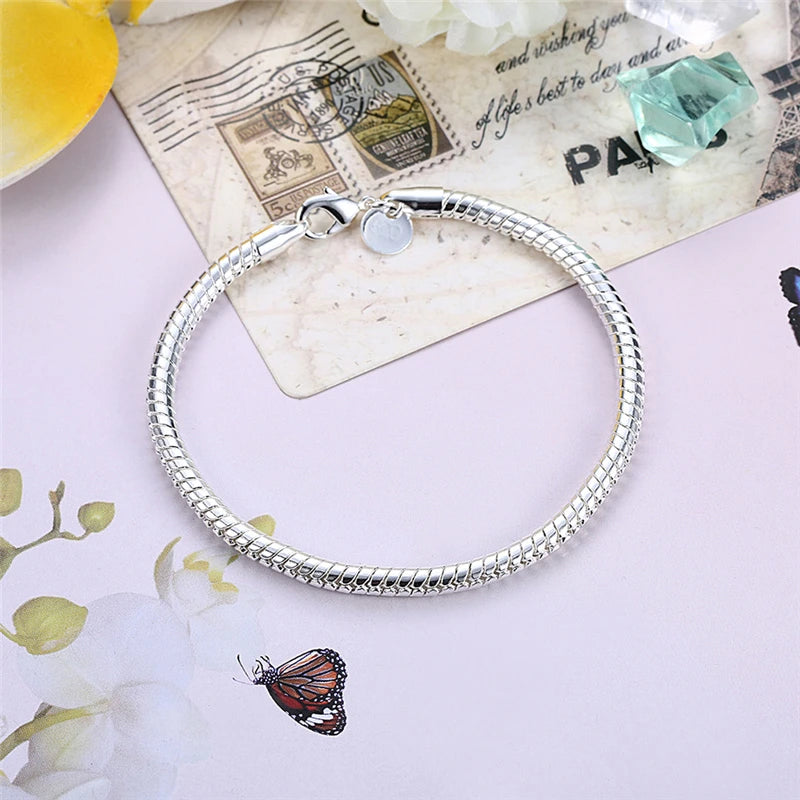 Snake Chain Bracelet - Island Of Jewels