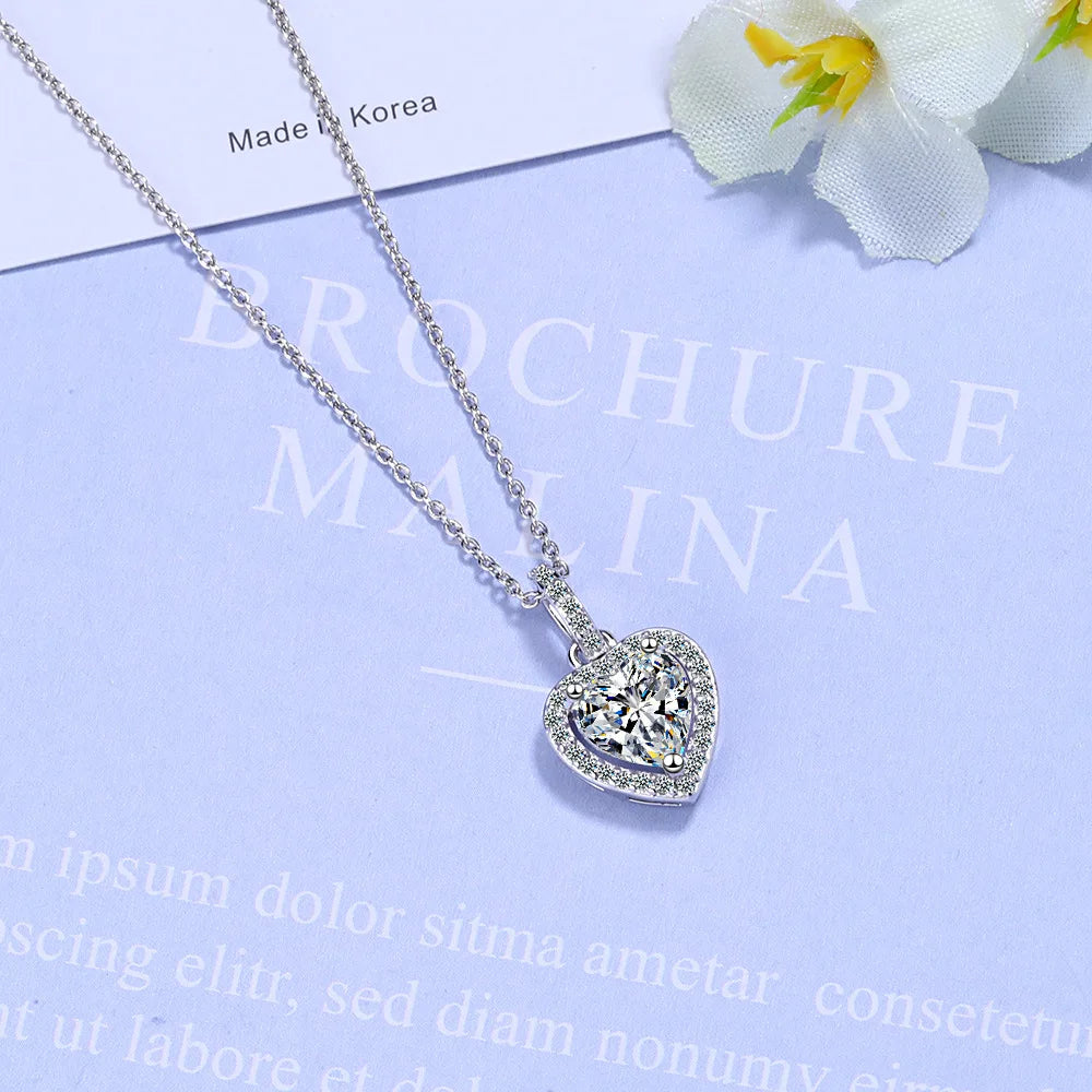Heart Pendant Necklace - Island Of Jewels