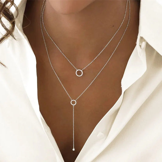 Double-Deck Necklace - Island Of Jewels