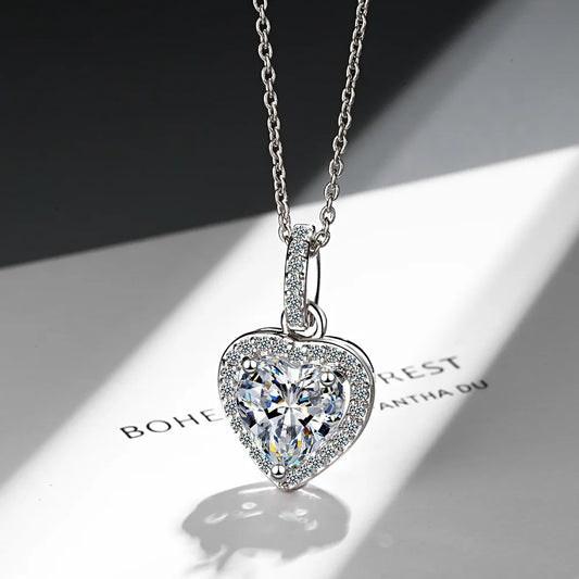 Heart Pendant Necklace - Island Of Jewels